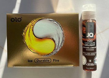 Набор OLO Лед и Пламя 001 (10 шт) + Смазка System JO H2O &mdash; Chocolate Delight (30 мл) SOS2124 фото