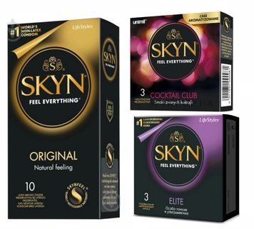 Комплект: SKYN Original 10 шт. + Skyn ​​Elite 3 шт. + SKYN Cocktail Club 3 шт. SOS11846 фото