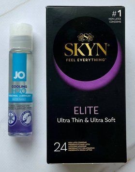 Комплект Skyn Elite 24 шт - Лубрикант System JO H2O COOLING (30 мл) SOS2846 фото