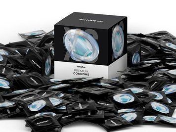 Набір презервативів Satisfyer Premium Condoms XL (60 мм) 100 шт SX3269 фото