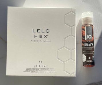 Набір LELO HEX Original 36 Pack + Змазка System JO H2O &mdash; Chocolate Delight (30 мл) SOS2125 фото