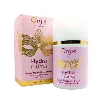 Інтимний зволожувальний крем Hydra Intima, 50 мл Orgie 17854 фото