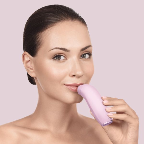 Пристрій для збільшення об'єму губ GESKE Lip Volumizer&Booster 6в1 pink HB0412 фото