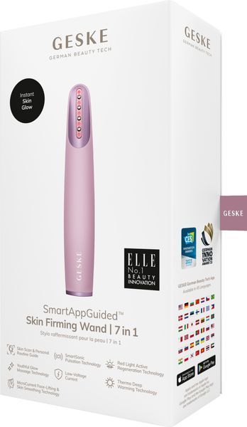 Устройство для укрепления и тонизации кожи лица GESKE Skin Firming Wand 7в1 pink HB0432 фото