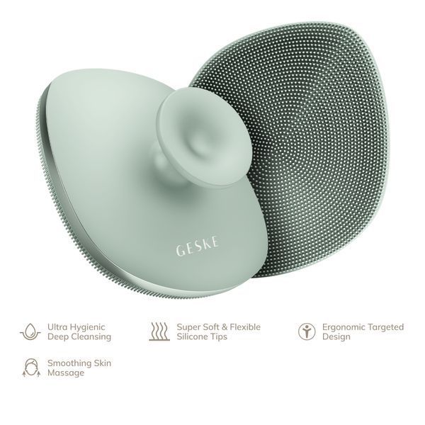 Щітка для тіла GESKE Body Brush 4в1 green HB0343 фото