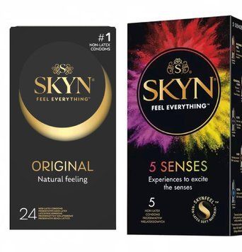 Набір SKYN ORIGINAL 24 шт та SKYN 5 Senses SOS220 фото