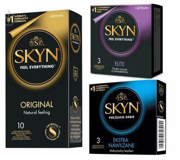 Набір: Skyn Original 10 шт. + Skyn Elite 3 шт. + Skyn Elite 3 шт. SOS12002 фото