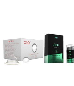 OLO Feeling Ultrathin 5шт.+ Пролонгатор для мужчин Intt Lasts (15 мл) SOS6559 фото
