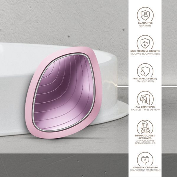 Ультразвуковая маска тепло и холод GESKE Sonic Warm & Cool Mask 9 в 1 pink HB0104 фото