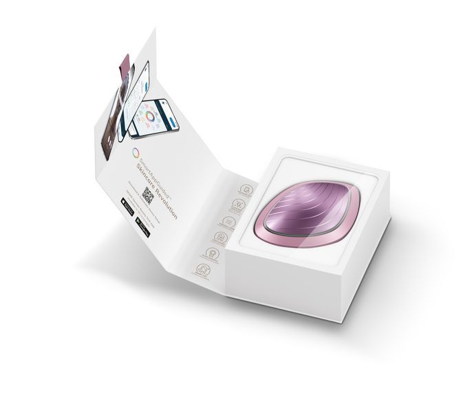 Ультразвуковая маска тепло и холод GESKE Sonic Warm & Cool Mask 9 в 1 pink HB0104 фото