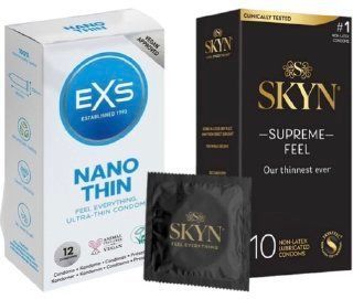 Набір з SKYN Supreme Feel (10 штук) + EXS NANO Thin 12 шт SOS8027 фото