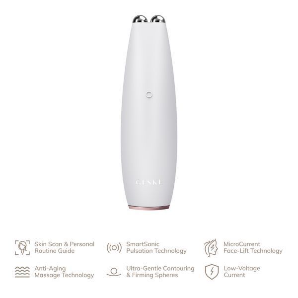Микротоковая ручка для подтяжки лица GESKE MicroCurrent Face-Lift Pen 6в1 starlight HB0121 фото