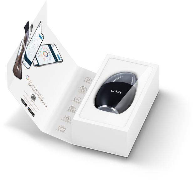 Массажер для лица GESKE Cool&Warm Eye and Face Massager 7в1 black HB0286 фото