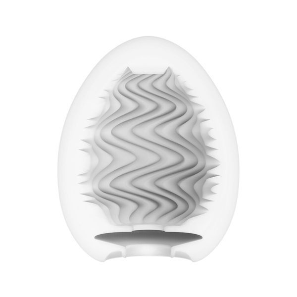Мастурбатор-яйце Tenga Egg Wind із зигзагоподібним рельєфом SO5494 фото