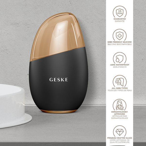 Массажер для лица GESKE Cool&Warm Eye and Face Massager 7в1 gray HB0287 фото