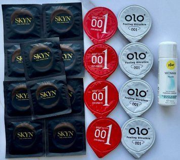 Набір 18 штук Skyn, Olo + лубрикант pjur Woman Nude (30 мл) SOS4002 фото