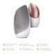 Електронна звукова термо щітка для обличчя GESKE Sonic Thermo Facial Brush 6в1 starlight HB0077 фото 2