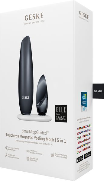 Бесконтактная магнитная пилинг-маска GESKE Touchless Magnetic Peeling Mask 5в1 black HB0555 фото