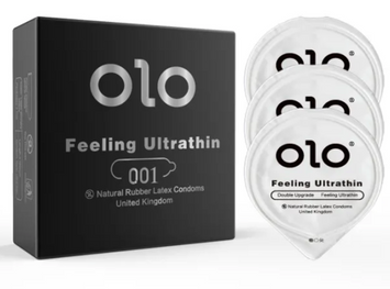 OLO Feeling Ultrathin - ультратонкі - 001 (пачка 3 штук) OL15 фото
