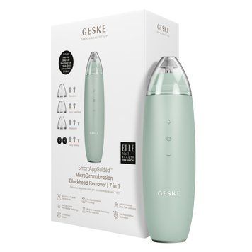 Микродермабразионное устройство для удаления черных точек GESKE MicroDermabrasion Blackhead Remover 7в1 green HB0568 фото