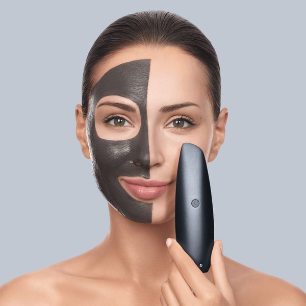Бесконтактная магнитная пилинг-маска GESKE Touchless Magnetic Peeling Mask 5в1 black HB0555 фото