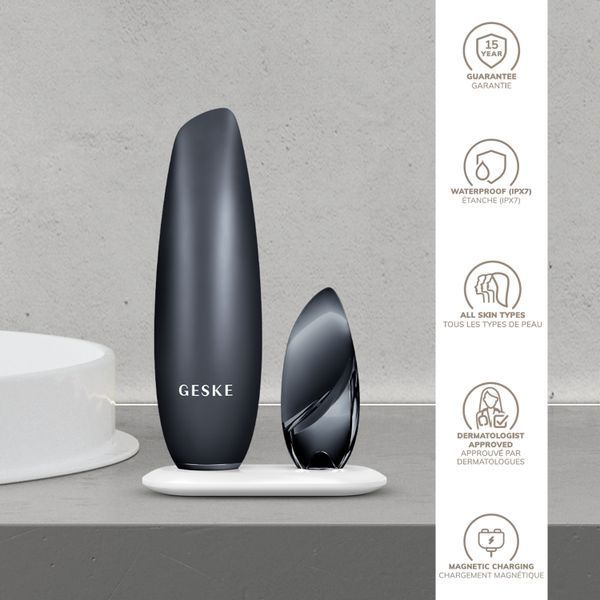 Бесконтактная магнитная пилинг-маска GESKE Touchless Magnetic Peeling Mask 5в1 black HB0555 фото
