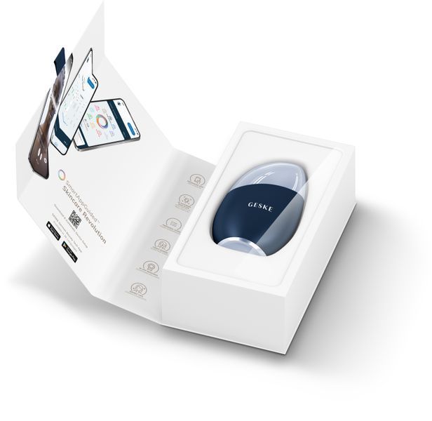 Массажер для лица GESKE Cool&Warm Eye and Face Massager 7в1 midnight HB0290 фото